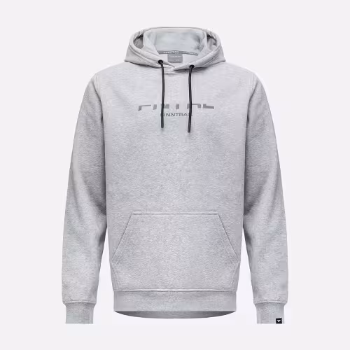 Худи мужское Finntrail Logo 6829 Серый меланж (Grey Mellange), футер, размер L, 175-185 см