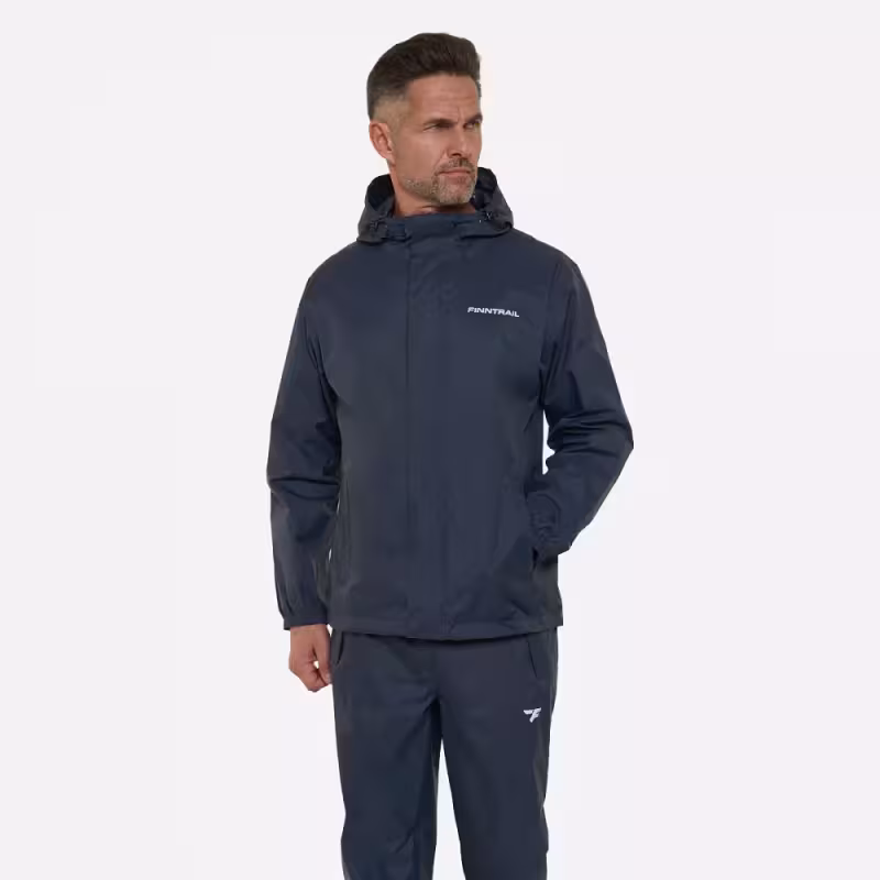 Костюм мужской Finntrail Barrow 3446 Темно-серый (DarkGrey), мембрана, размер L, 175-185 см