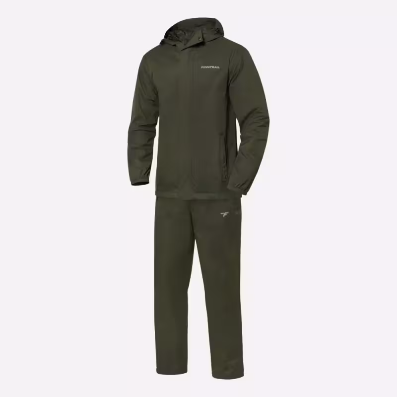 Костюм мужской Finntrail Barrow 3446 Хаки (Khaki), мембрана, размер S, 165-175 см