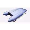 Надувная лодка ПВХ Hunterboat Stels 355, фанерный пайол, синий/белый