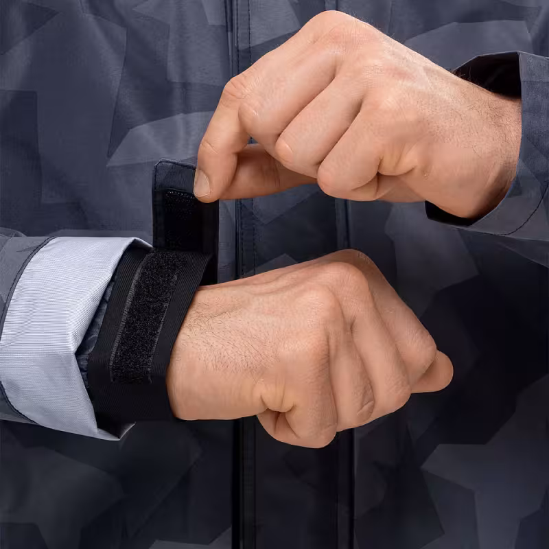 Куртка мужская Finntrail Athletic 4024 Сумеречно-черный камуфляж (CamoShadowBlack), Хард-Текс (Hard-Tex), размер M, 170-180 см