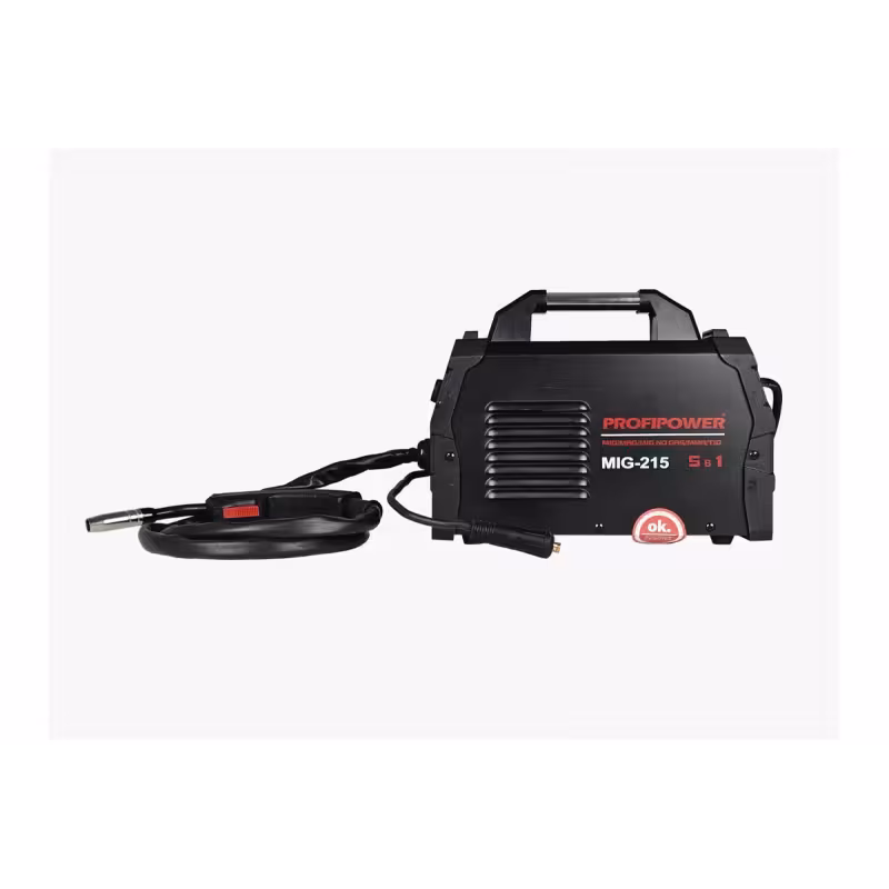 Сварочный инвертор полуавтомат ProfiPower MIG-215 5 в 1