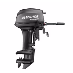 Лодочный мотор 2-тактный Gladiator G 9.8FHS, 9.8 л.с.
