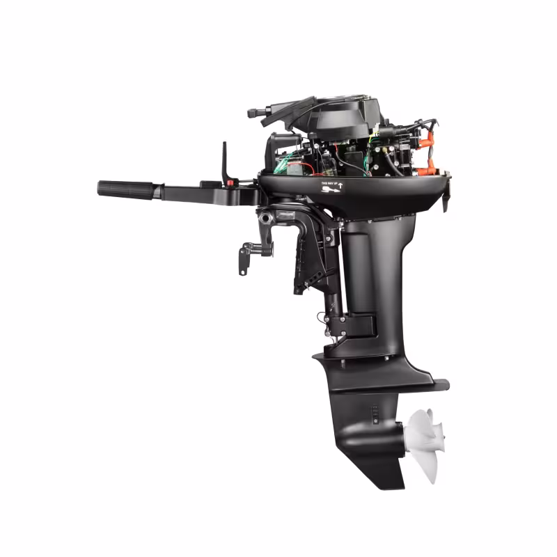 Лодочный мотор 2-тактный Gladiator G 9.9FHS Blackline, 15 л.с.