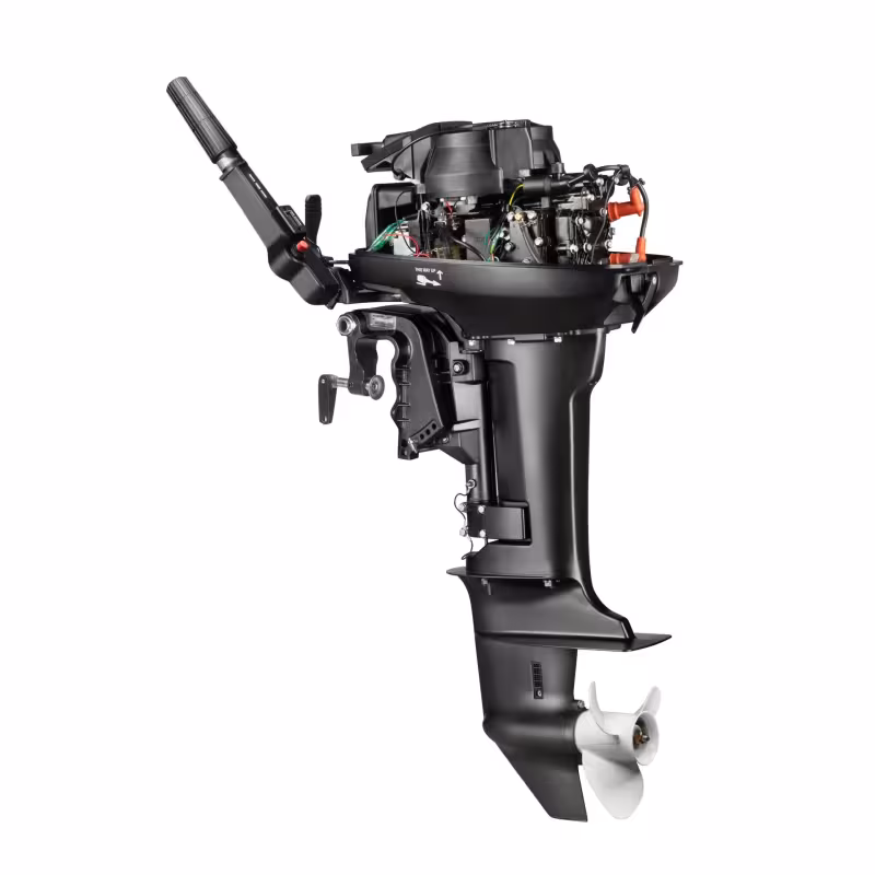 Лодочный мотор 2-тактный Gladiator G 9.9FHS Blackline, 15 л.с.