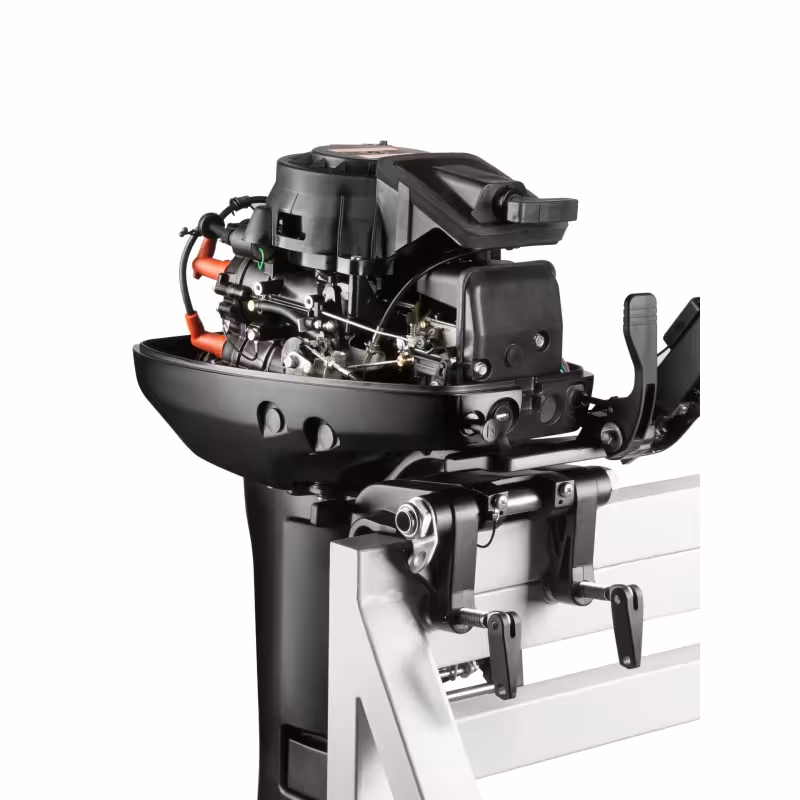 Лодочный мотор 2-тактный Gladiator G 9.9FHS Blackline, 15 л.с.