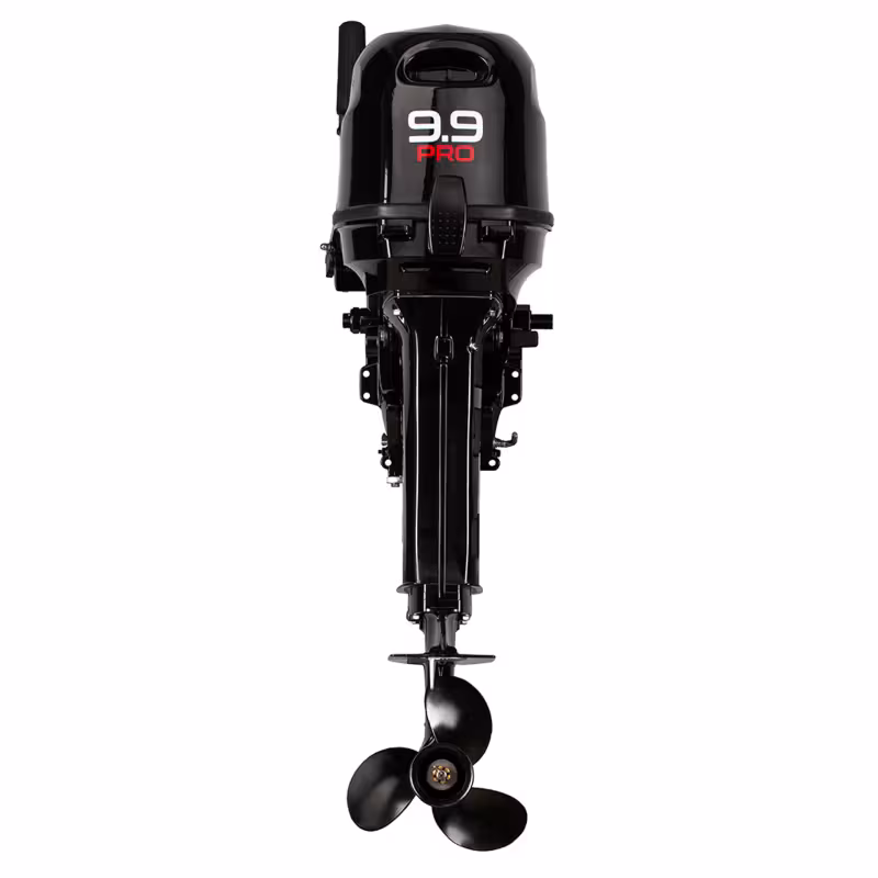 Лодочный мотор 2-тактный Gladiator G 9.9FHS Blackline, 15 л.с.