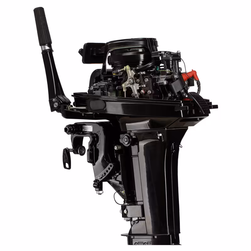 Лодочный мотор 2-тактный Gladiator G 9.9FHS Blackline, 15 л.с.