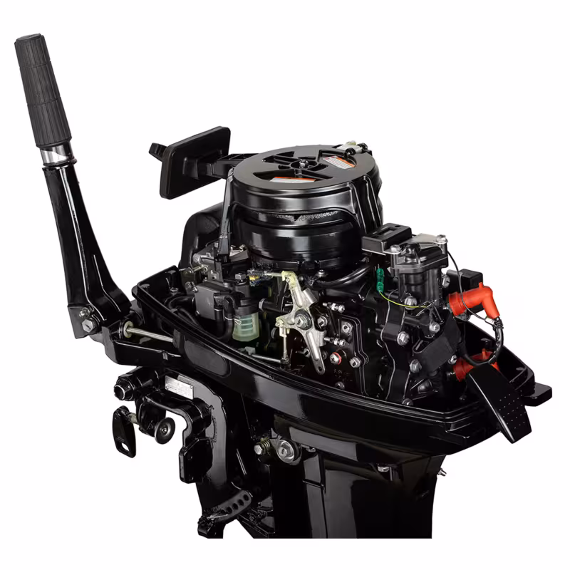 Лодочный мотор 2-тактный Gladiator G 9.9FHS Blackline, 15 л.с.