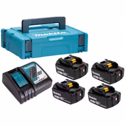 Комплект аккумулятор и зарядное устройство для электроинструмента Makita (Li-Ion, 18В, 4х6Ач)