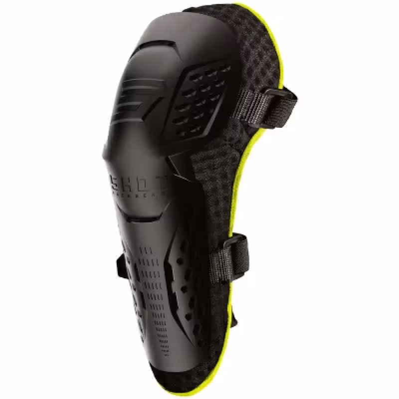 Налокотники Shot Optimal 2.0, черный/Hi-Vis желтый, размер XS/S