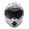 Мотошлем детский AiM JK802Y White Glossy, белый, размер Y/L