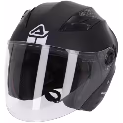 Мотошлем Acerbis Jet Firstway 2.0 Black Matt, черный, размер S