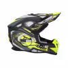 Мотошлем Acerbis Linear 22-06 Black/Fluo-Yellow, черный/желтый, размер XL