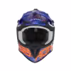Мотошлем Acerbis Linear 22-06 Grey/Blue, серый/синий, размер L