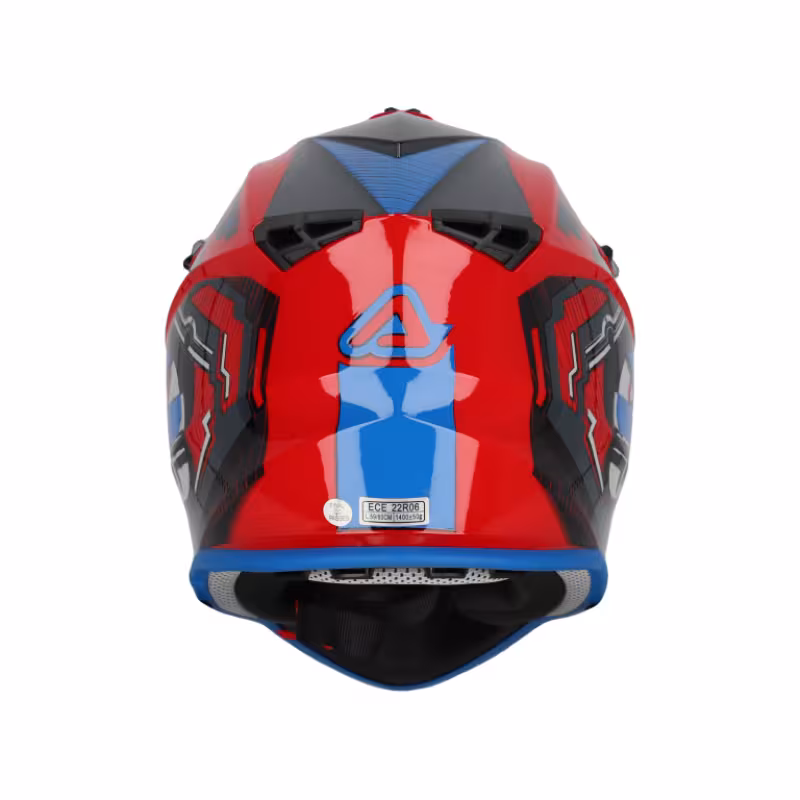 Мотошлем Acerbis Linear 22-06 Red/Blue, красный/синий, размер XL