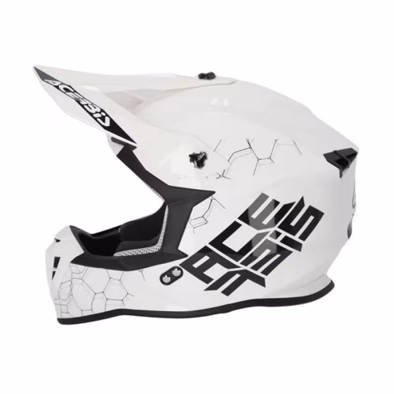 Мотошлем Acerbis Linear 22-06 White, белый, размер XXL