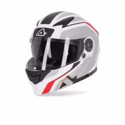 Мотошлем Acerbis Rederwel White/Red, белый/красный, размер XS