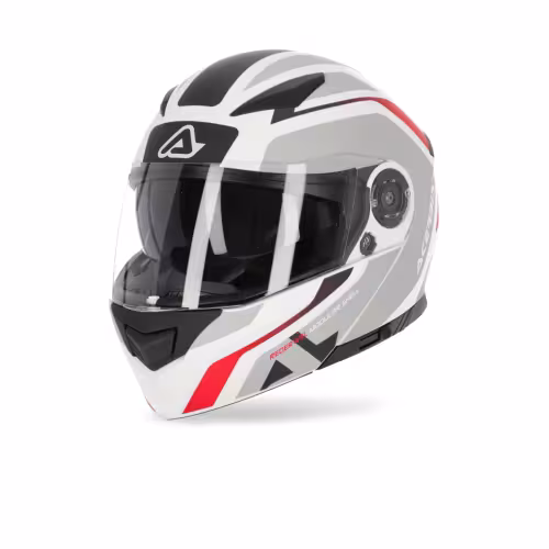 Мотошлем Acerbis Rederwel White/Red, белый/красный, размер XS