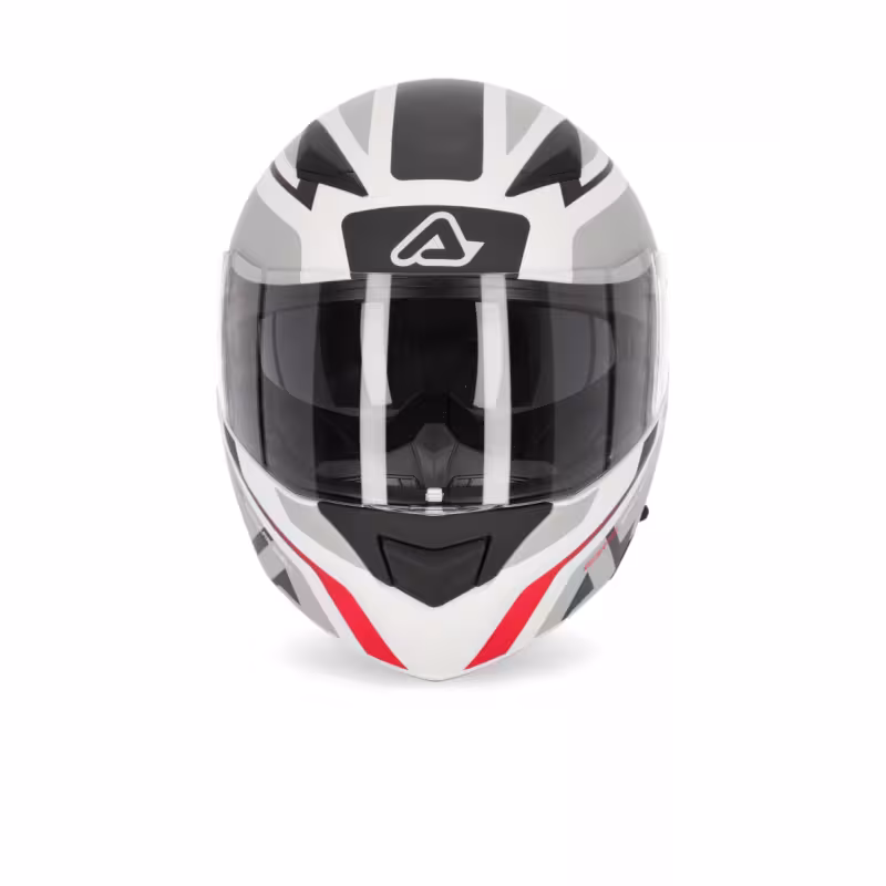 Мотошлем Acerbis Rederwel White/Red, белый/красный, размер XS