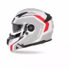 Мотошлем Acerbis Rederwel White/Red, белый/красный, размер XS