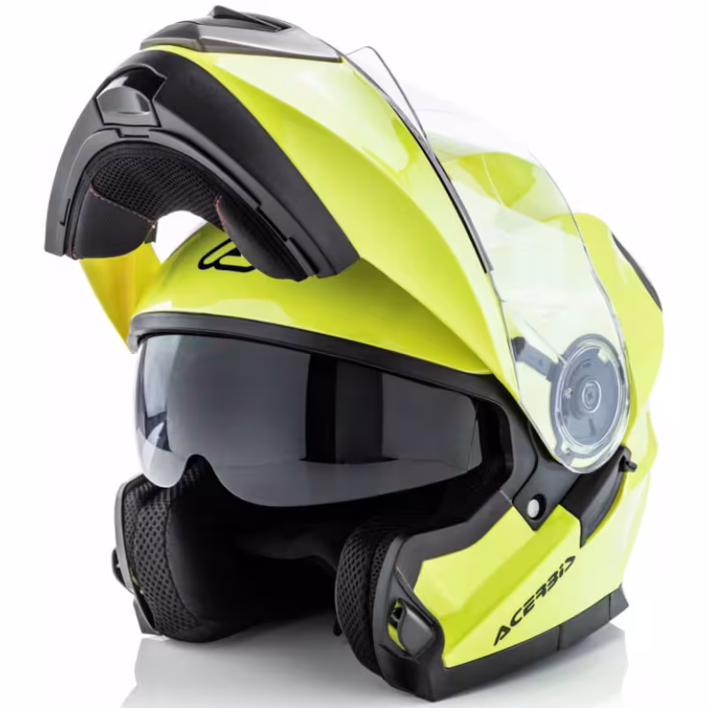 Мотошлем Acerbis Serel 22-06 Yellow 2, желтый, размер M
