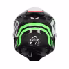 Мотошлем Acerbis Steel Carbon 22-06 Green/Red, зеленый/красный, размер L