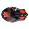 Мотошлем Acerbis Steel Carbon 22-06 Orange/Black, оранжевый/черный, размер M