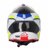 Мотошлем Acerbis Steel Carbon 22-06 White/Black, белый/черный, размер M