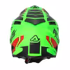 Мотошлем Acerbis X-Track Fluo-Green/Black, черный/зеленый, размер L