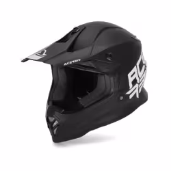 Мотошлем детский Acerbis Impact Steel Junior Black, черный, размер YS