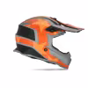Мотошлем детский Acerbis Impact Steel Junior Black/Orange, черный/оранжевый, размер YM
