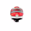 Мотошлем детский Acerbis Impact Steel Junior Red/Grey, красный/серый, размер YS