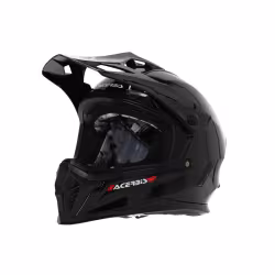 Мотошлем детский Acerbis Rider Junior Black, черный, размер YS