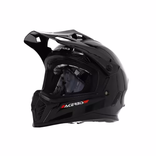 Мотошлем детский Acerbis Rider Junior Black, черный, размер YS