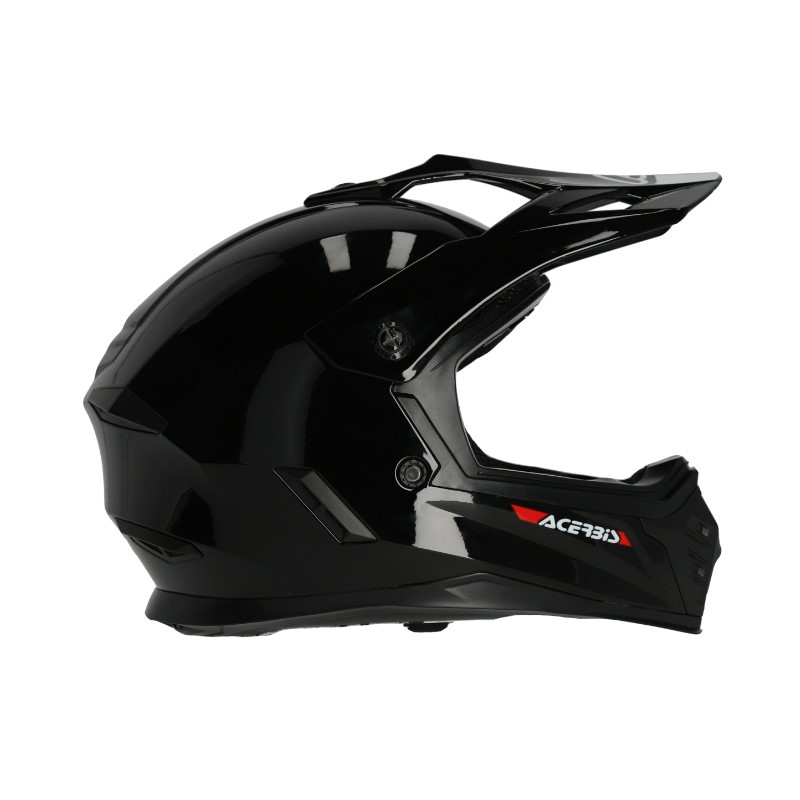 Мотошлем детский Acerbis Rider Junior Black, черный, размер YS