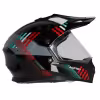 Мотошлем детский Acerbis Rider Junior Black/Red, черный/красный, размер YS