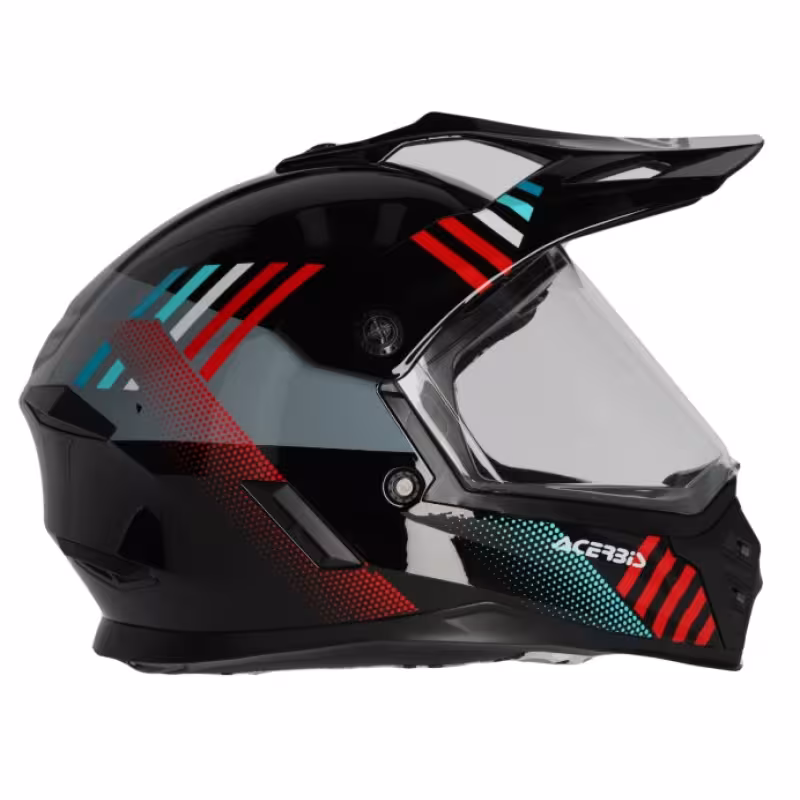 Мотошлем детский Acerbis Rider Junior Black/Red, черный/красный, размер YS