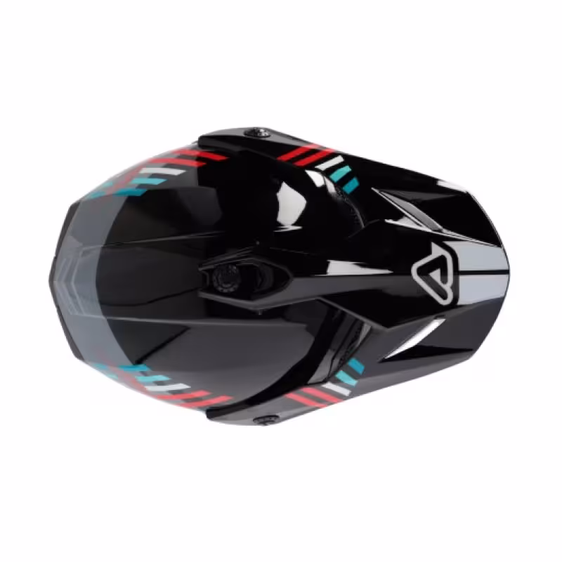 Мотошлем детский Acerbis Rider Junior Black/Red, черный/красный, размер YS