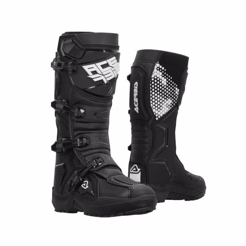 Мотоботы кроссовые Acerbis Artiglio Black, черный, размер 39