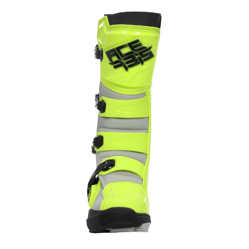 Мотоботы кроссовые Acerbis Artiglio Fluo Yellow/White, желтый/белый, размер 40