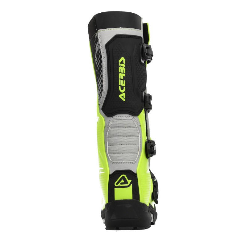 Мотоботы кроссовые Acerbis Artiglio Fluo Yellow/White, желтый/белый, размер 40