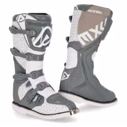 Мотоботы кроссовые Acerbis E-Team Grey/White, серый/белый, размер 44