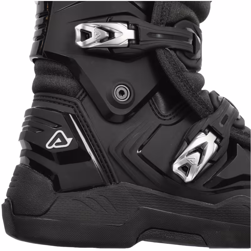 Мотоботы кроссовые Acerbis Whoops Black/White, черный/белый, размер 44