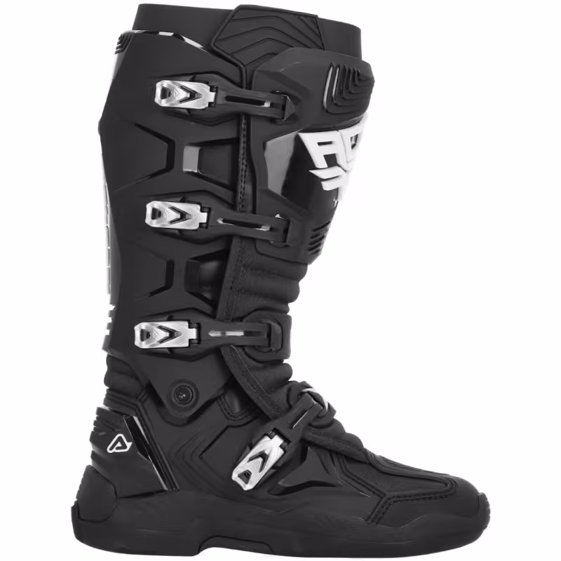 Мотоботы кроссовые Acerbis Whoops Black/White, черный/белый, размер 44
