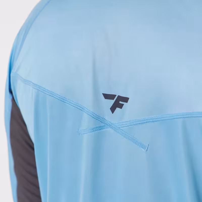 Лонгслив мужской Finntrail Wave Logo 6613 светло-голубой (LightBlue), полиэстер, размер 50-52 (L), 175-185 см