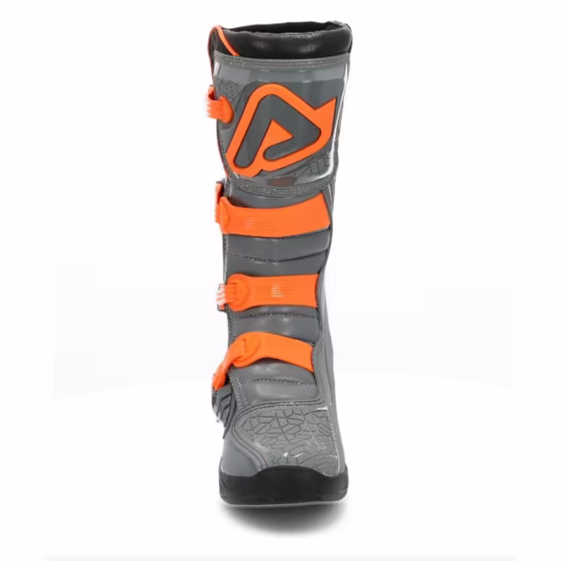 Мотоботы Acerbis X-Team Grey/Orange, серый/оранжевый, размер 39