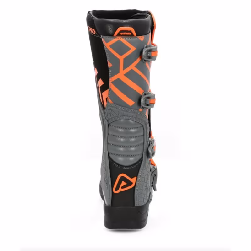 Мотоботы Acerbis X-Team Grey/Orange, серый/оранжевый, размер 39