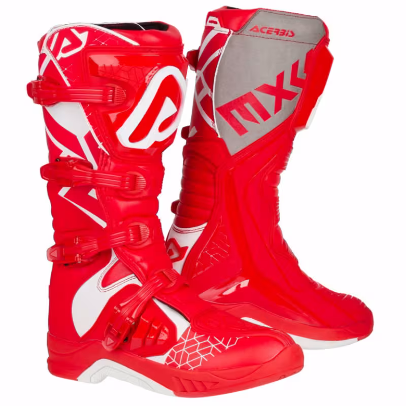 Мотоботы Acerbis X-Team Red/White, красный/белый, размер 41