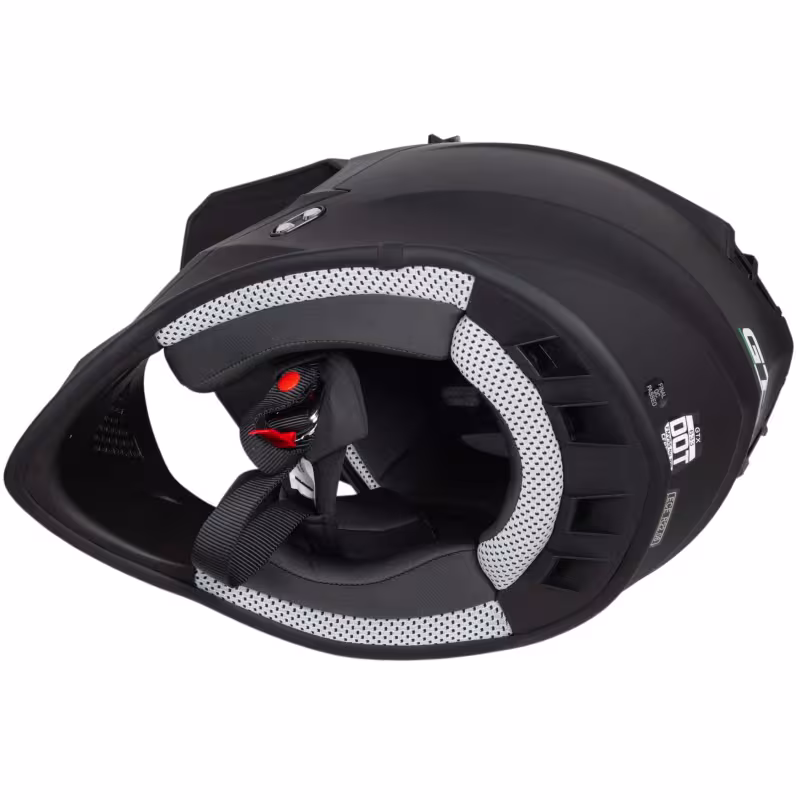 Мотошлем GTX 633 №14, черный, размер L